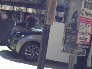 Production BMW i3 Spied