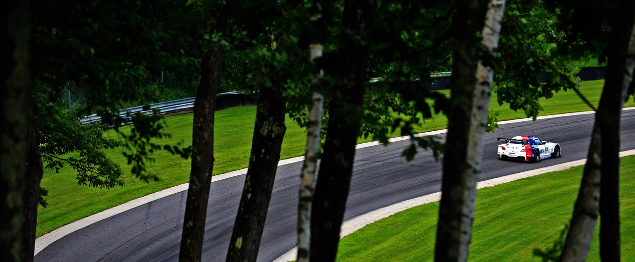 Team BMW RLL at 2013 ALMS at Lime Rock Park.